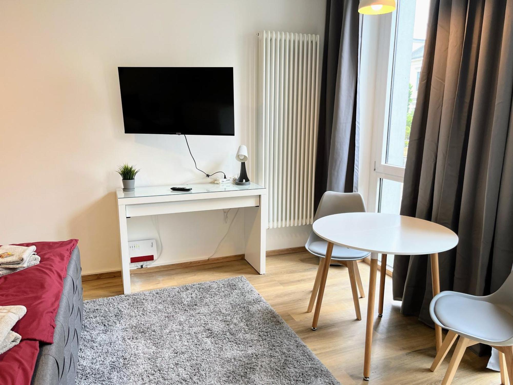 Studio Am Waldschloesschen Mit Kueche Und Netflix Drezda Kültér fotó